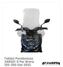 Parabrezza invernale overbikes brera 125 - 300
