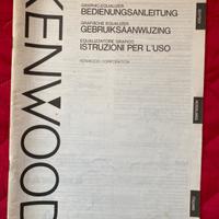 Manuale di istruzioni Kenwood GE-7030