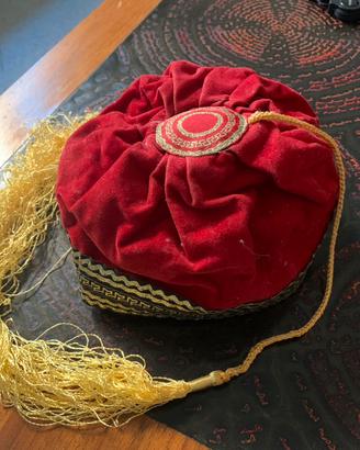 Cappello fez greco vintage anni 90