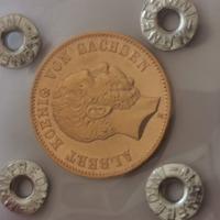20 mark oro 1894 albert KOENIG E rara periziata 