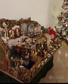 presepe artigianale 120*070 mt