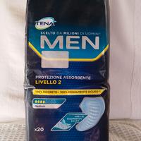 TENA MEN Livello 2 – 20 Protezioni Assorbenti Uomo