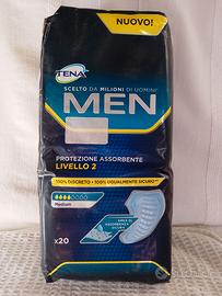 TENA MEN Livello 2 – 20 Protezioni Assorbenti Uomo