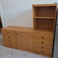 Quattro elementi base in frassino