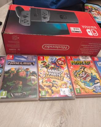 Nintendo Switch1 modello V2 con giochi originali