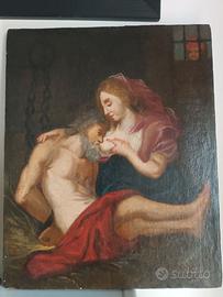 Quadri antichi a olio 1600 /700  natura morta