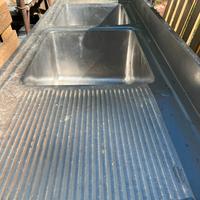 Doppio lavallo acciaio inox