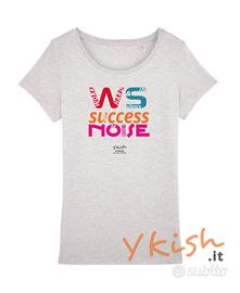 T-shirt M L XL XXL nuova 100% cotone bio PALESTRA