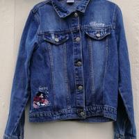 giacca in jeans disney bambini michey mouse