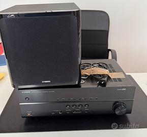 Yamaha HTR2064 amplificatore AV + Subwoofer Yamaha