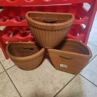vasi in terracotta da appendere