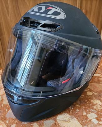 Casco moto matt black KYT