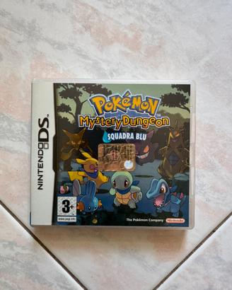 Pokemon Mystery Dungeon squadra blu Nintendo DS