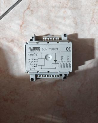 Rele ausiliario ripetitore di chiamata 12V