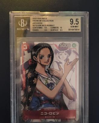 Carta gradata one piece st01-008 nico robin jap