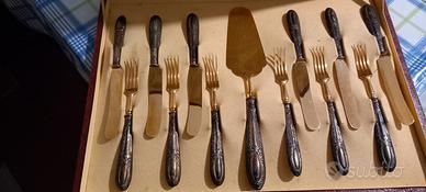 Servizio dolci in argento