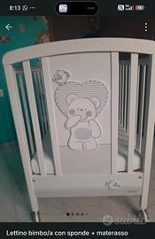 lettino per bambino/a