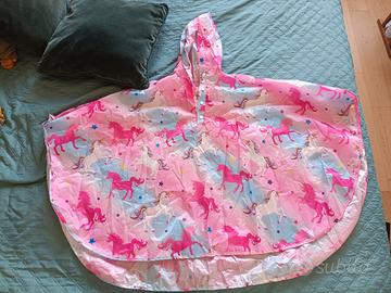 Keeway impermeabile poncho bambino e bambina  6-10