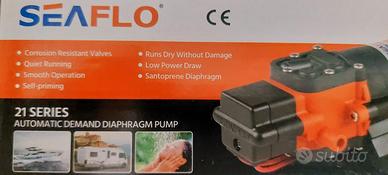 Pompa a membrana a pressione dell'acqua, 12 V, 1,2