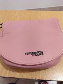 Borsa Trussardi Jeans, rosa.