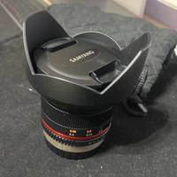 Samyang 12 mm f 2.0 per micro 4/3