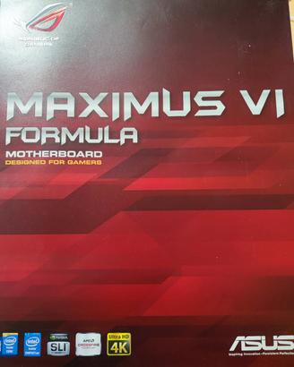 Asus rog maximus vi formula scheda madre boxata