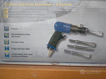 Martelletto pneumatico +accessori SEMINUOVO 