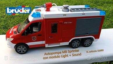 BRUDER Autopompa MB Sprinter