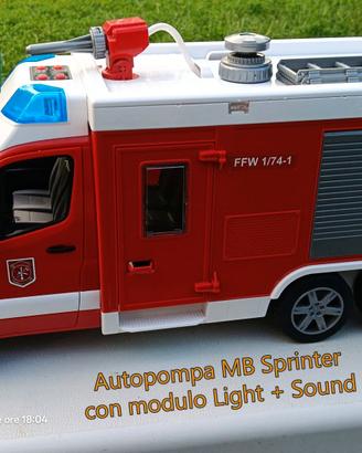 BRUDER Autopompa MB Sprinter
