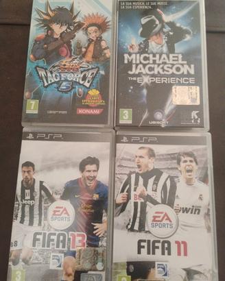 PSP fifa Yu-Gi-Oh 