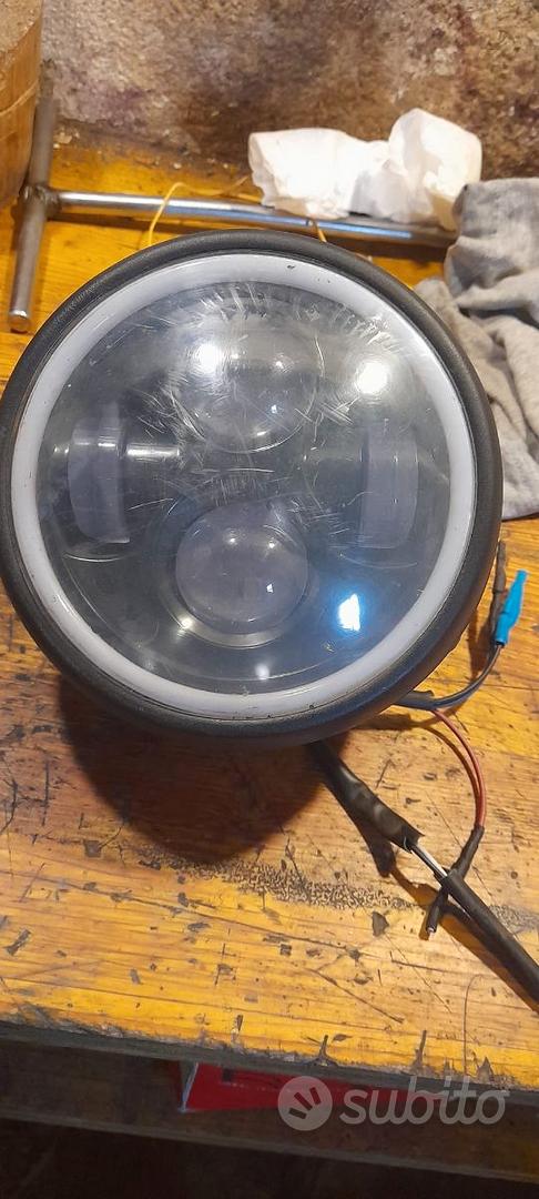 Stop Moto Led Luce Posteriore Barracuda - Nero, Posizione E Stop