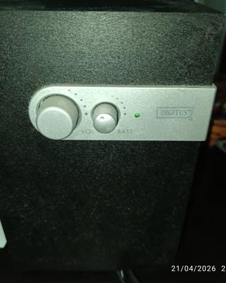 subwoofer e casse Digitus 