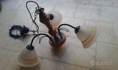 lampadario e applique