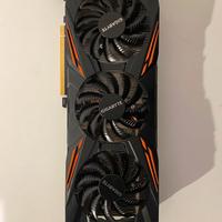 GPU Gaming Scheda Grafica Gigabyte GTX1070