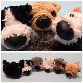 6x The Dog original Mini peluche cani razze canine