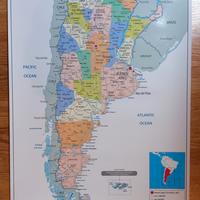 cartina politica dell'Argentina