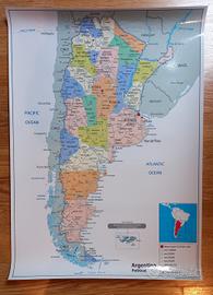 cartina politica dell'Argentina