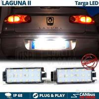 Luci Targa LED per Renault Laguna 2 Canbus Bianca