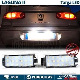 Luci Targa LED per Renault Laguna 2 Canbus Bianca