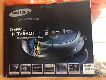 Samsung SR8840 aspirapolvere robot Nero, Blu