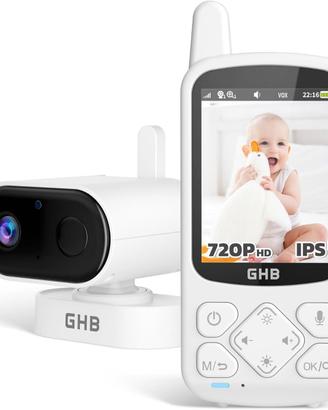 Baby Monitor 2.8" 2000mAh Visione Notturna