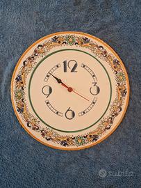 Orologio Maiolica made in Italy