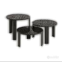 Kartell set di 2 tavolini caffè T- table Urquiola