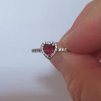 Anello Pandora Ale Cuore rosso