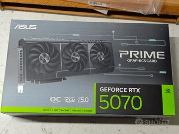 Scatola Asus Prime Geforce RTX 5070 OC