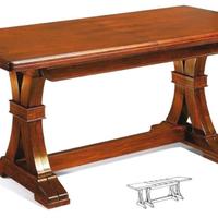 tavolo fratino in noce massello