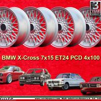 4 pz cerchi BMW Volkswagen Opel Mazda Audi BBS 7x1