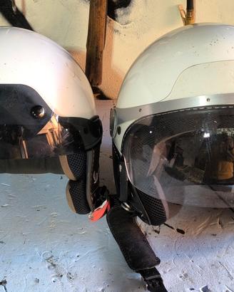 due caschi moto Vespa originali