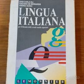 Le Monnier Lingua italiana libro di testo biennio,