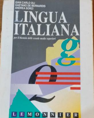 Le Monnier Lingua italiana libro di testo biennio,